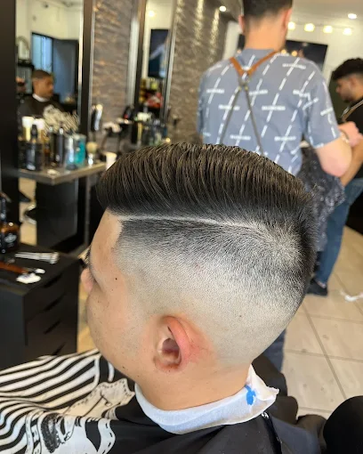 Pompadour fade